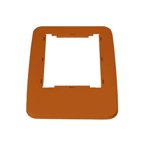 4897020627913 - Deckelrahmen Probbax für Wertstoffsammler Serie MixMatch mit Volumen 60 und 80 l L 325 x B 455 x H 20 mm Polypropylen braun 4897020627913 - Deckelrahmen Probbax für Wertstoffsammler Serie MixMatch mit Volumen 60 und 80 l L 325 x B 455 x H 20 mm Polypropylen braun