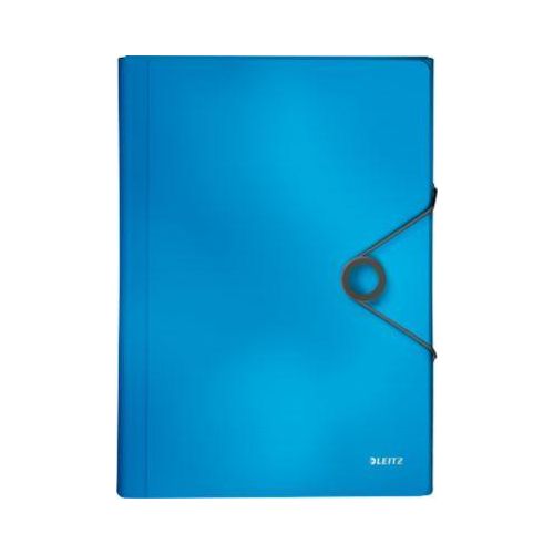 4002432115013 - Fächermappe Solid 4579-10-30 A4 mit 6 Fächern 6-teilig blanko Kunststoff hellblau