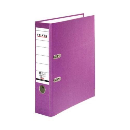 4014481084998 - Ordner Recycolor 11285251 A4 80mm breit Karton vollfarbig violett 4014481084998 FALKEN