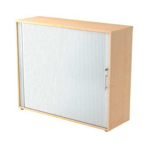 4032062151433 - Aktenschrank BETA V1733S 3 S RE Kunststoff Holz abschließbar 4 OH 120 x 110 x 40 cm silber ahorn 4032062151433 Hammerbacher