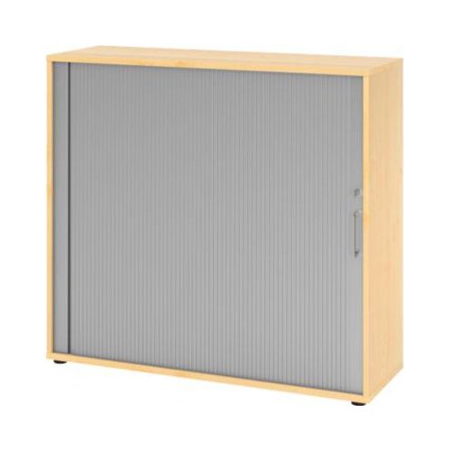 4032062185155 - Querrollladenschrank Breno 3 OH abschließbar stapelbar B 1200 x T 400 x H 1100 mm Spanplatte Ahorn 4032062185155 - Querrollladenschrank Breno 3 OH abschließbar stapelbar B 1200 x T 400 x H 1100 mm Spanplatte Ahorn