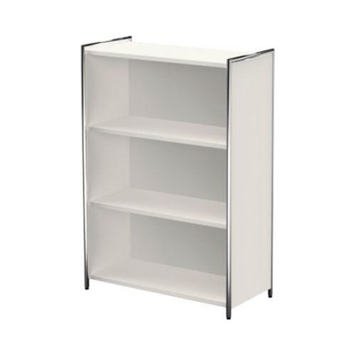 4044917427686 - Regal Toledo mit Sichtrückwand B 800 x T 380 x H 1150 mm weiß 3 OH 4044917427686 - Regal Toledo mit Sichtrückwand B 800 x T 380 x H 1150 mm weiß 3 OH