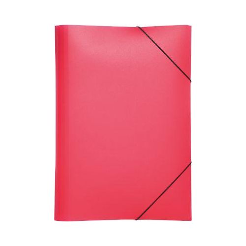 4009212024657 - Eckspannmappe Lucy Trend 21613-03 A4 rot Polypropylen 80g mit 3 Einschlagklappen 4009212024657 Pagna
