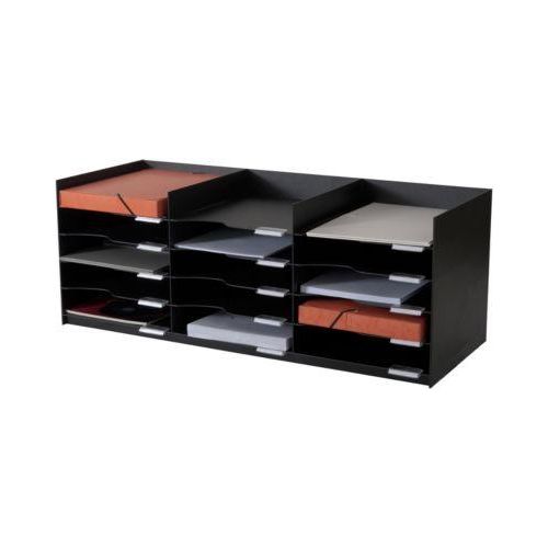 3660141921670 - Sortierstation Sortierbox für Querrollladensc DIN A4 15-Fach Schwarz 3660141921670 - Sortierstation Sortierbox für Querrollladensc DIN A4 15-Fach Schwarz