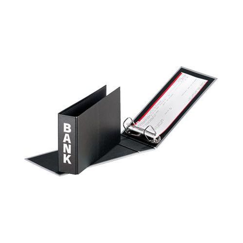 4009212015600 - Pagna - Bankordner Basic Colours 50mm din lang 2 Ringe Q-Mechnik Papier Polypropylen kaschiert Polypropylen schwarz