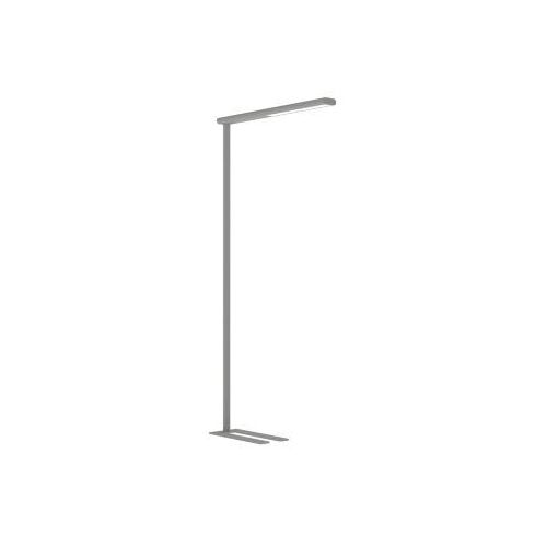 4002390081252 - LED-Stehlampe Maul MAULjet 50 W 4450 lm 4000 K direktes indirektes Licht stufenlos dimmbar Aluminium & Stahl silber