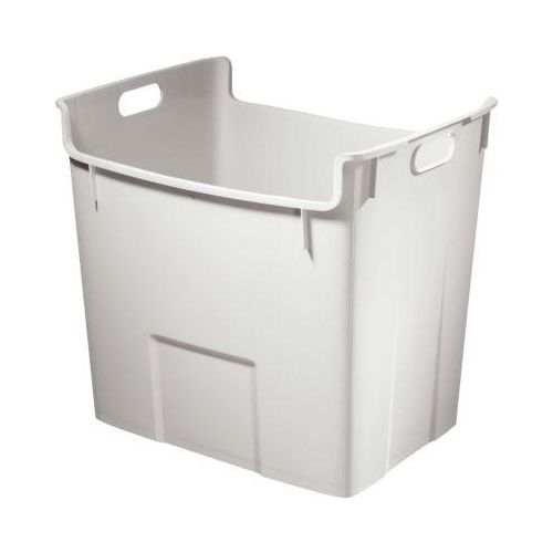 4002432393077 - Wertstoffsammelbehälter 40 L grau 468x414x380 mGriff 4002432393077 Leitz