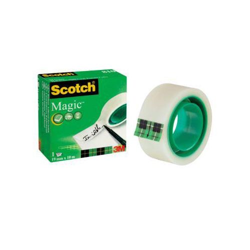 3134375267304 - - Scotch FT-5100-5249-9 M8101910 Klebeband Scotch® Magic™ 810 Transparent (l x b) 10 m x 19 mm 1 St 3134375267304 - - Scotch FT-5100-5249-9 M8101910 Klebeband Scotch® Magic™ 810 Transparent (l x b) 10 m x 19 mm 1 St