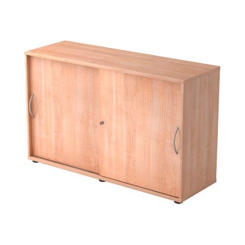 4032062140208 - Schiebetürenschrank TARA 2 Ordnerhöhen B 1200 x T 400 x H 748 mm abschließ- & stapelbar Nussbaum-Dekor 4032062140208 - Schiebetürenschrank TARA 2 Ordnerhöhen B 1200 x T 400 x H 748 mm abschließ- & stapelbar Nussbaum-Dekor