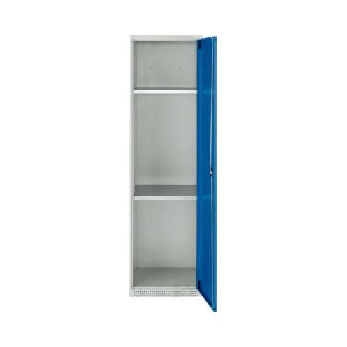 4051273792624 - Genius Reinigungsmittelschrank FS modular individuell erweiterbar 2 Fachböden bis 250 kg B 545 x T 520 x H 1950 mm Stahl lichtgrau enzianblau 4051273792624 - Genius Reinigungsmittelschrank FS modular individuell erweiterbar 2 Fachböden bis 250 kg B 545 x T 520 x H 1950 mm Stahl lichtgrau enzianblau