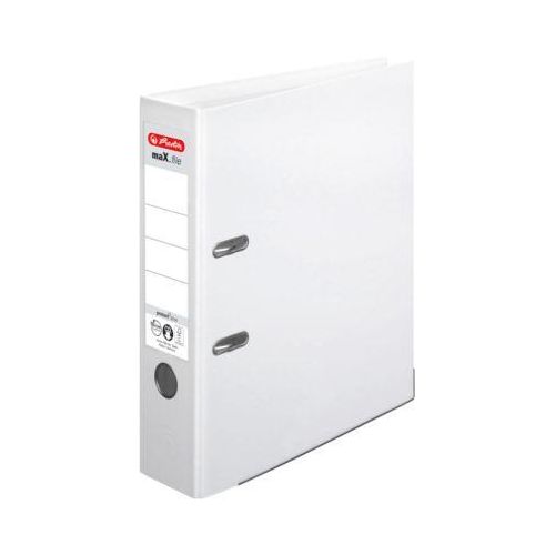 4008110308203 - herlitz Ordner maXfile protect plus Rückenbreite 8 cm DIN A4 Kunststoff 1x lila gelb rot türkis pink grün 1 St