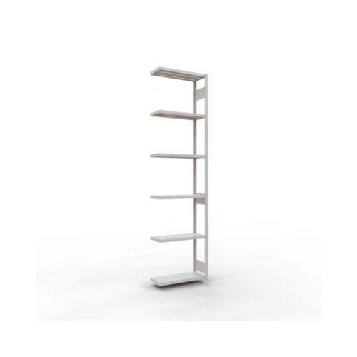 4004514294296 - Schulte Lagertechnik Fachbodenregal-Stecksystem MULTIplus 250 Grundregal Längenriegel 3000x750x300 mm 7 Böden lichtgrau 4004514294296 - Schulte Lagertechnik Fachbodenregal-Stecksystem MULTIplus 250 Grundregal Längenriegel 3000x750x300 mm 7 Böden lichtgrau