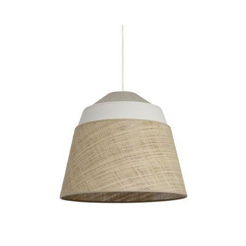 3361410161475 - Deckenleuchte AMALIA natur weiß Rattan & Textil Ø 38 cm E27 ohne Leuchtmittel meet by paperflow