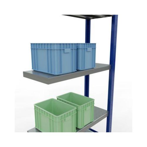 4004514282255 - Schulte Lagertechnik Fachbodenregal-Stecksystem MULTIplus 250 Anbauregal Längenriegel 2000x750x300 mm 5 Böden enzianblau verzinkt 4004514282255 - Schulte Lagertechnik Fachbodenregal-Stecksystem MULTIplus 250 Anbauregal Längenriegel 2000x750x300 mm 5 Böden enzianblau verzinkt