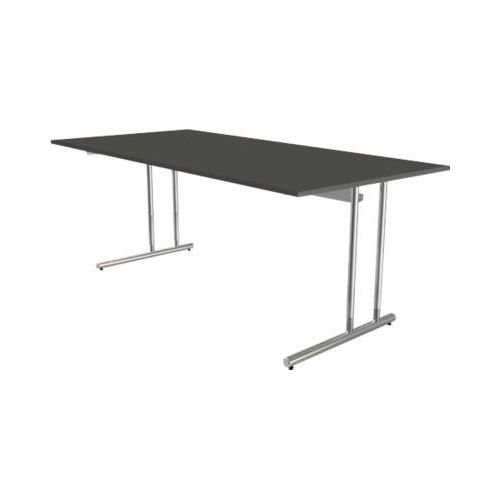 4044917433960 - Schreibtisch Toledo höhenverstellbar Rechteck C-Fuß-Gestell Breite 2000 mm anthrazit 4044917433960 - Schreibtisch Toledo höhenverstellbar Rechteck C-Fuß-Gestell Breite 2000 mm anthrazit