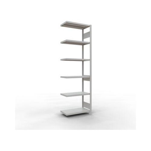 4004514294647 - Schulte Lagertechnik Fachbodenregal-Stecksystem MULTIplus 250 Anbauregal Längenriegel 2500x750x400 mm 6 Böden lichtgrau 4004514294647 - Schulte Lagertechnik Fachbodenregal-Stecksystem MULTIplus 250 Anbauregal Längenriegel 2500x750x400 mm 6 Böden lichtgrau