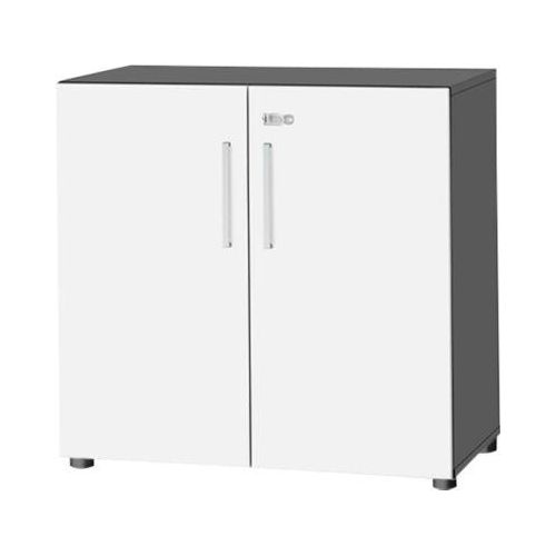 4250510813003 - Select Schrank SET UP 2 OH abschließbar B 800 x T 420 x H 744 mm graphit weiß