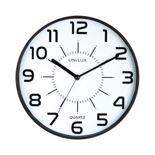 3595560022496 - POP Wanduhr schwarz Durchmesser 305 cm Quarzuhrwerk leise schleichende Zeiger Batterie inklusive