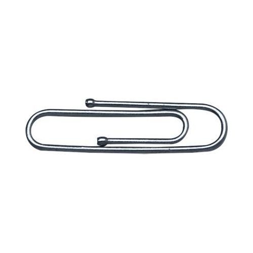 4007735022204 - - Büroklammer ® glatt runde Form mit Kugelenden 32mm Metall verzinkt silber 1000 St Pack 4007735022204 - - Büroklammer ® glatt runde Form mit Kugelenden 32mm Metall verzinkt silber 1000 St Pack