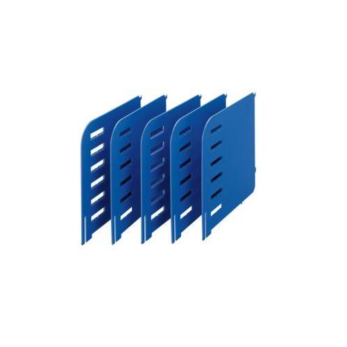 7612176112475 - rac Trennwände 280-301535 TxH 231x240mm blau Kunststoff Inh5 5 Stück