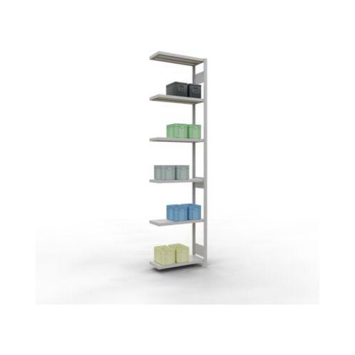 4004514294449 - Schulte Lagertechnik Fachbodenregal-Stecksystem MULTIplus 250 Anbauregal Längenriegel 3000x750x300 mm 7 Böden lichtgrau 4004514294449 - Schulte Lagertechnik Fachbodenregal-Stecksystem MULTIplus 250 Anbauregal Längenriegel 3000x750x300 mm 7 Böden lichtgrau