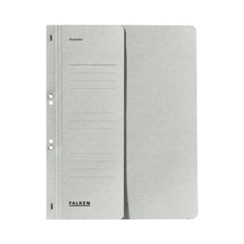 4014481501518 - Ösenhefter 80000508 A4 grau halber Vorderdeckel Recyclingkarton 250g 4014481501518 Falken