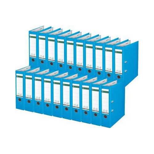 4002432550432 - LEITZ® Ordner 1010 DIN A4 Rückenbreite 80 mm 20 Stück hellblau 4002432550432 - LEITZ® Ordner 1010 DIN A4 Rückenbreite 80 mm 20 Stück hellblau