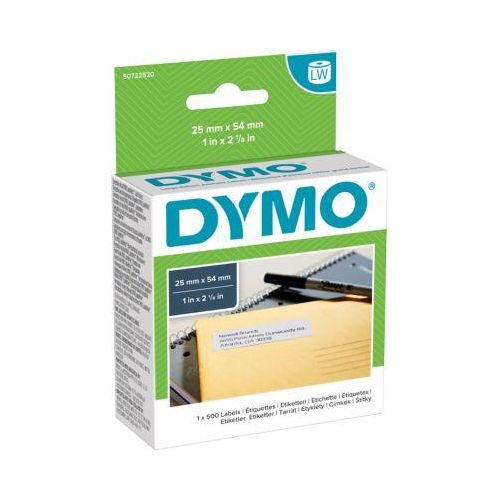 5411313113526 - DYMO Original LabelWriter Rücksendeadressetiketten | 25 mm x 54 mm | Rolle mit 500 leicht ablösbaren Etiketten | selbstklebend | Beschriftungsgerät für LabelWriter Etikettendrucker 5411313113526 - DYMO Original LabelWriter Rücksendeadressetiketten | 25 mm x 54 mm | Rolle mit 500 leicht ablösbaren Etiketten | selbstklebend | Beschriftungsgerät für LabelWriter Etikettendrucker