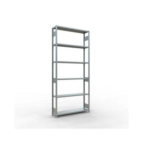 4004514282101 - Schulte MULTIplus250 Steckregal Grundregal 7 Fachböden bis 250 kg je Fachboden werkzeuglos montierbar B 1300 x T 300 x H 3000 silbergrau 4004514282101 - Schulte MULTIplus250 Steckregal Grundregal 7 Fachböden bis 250 kg je Fachboden werkzeuglos montierbar B 1300 x T 300 x H 3000 silbergrau