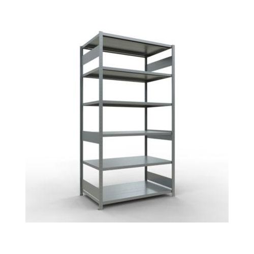 4004514284075 - Schulte MULTIplus250 Steckregal Grundregal 6 Fachböden bis 250 kg je Fachboden werkzeuglos montierbar B 1300 x T 800 x H 2500 silbergrau 4004514284075 - Schulte MULTIplus250 Steckregal Grundregal 6 Fachböden bis 250 kg je Fachboden werkzeuglos montierbar B 1300 x T 800 x H 2500 silbergrau