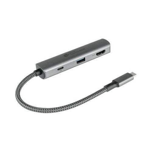 4014619881536 - USB-C Hub Good Connections 3er-Port mit 1 x HDMI 1 x USB-C 1 x USB 30 A anthrazit 4014619881536 - USB-C Hub Good Connections 3er-Port mit 1 x HDMI 1 x USB-C 1 x USB 30 A anthrazit