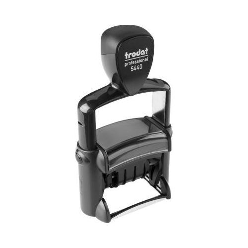 9010035202523 - Datumsstempel Professional 40 5440 49 x 28 mm (B x H) individuelle Textplatte 4 Druckzeilen schwarz