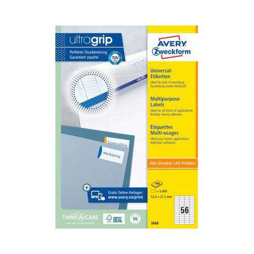 4004182036686 - 3668 Universal-Etiketten 525 x 212 mm Papier Weiß 5600 St Permanent haftend Tintenstrahldrucker Laserdrucker Farblaserdrucker Kopierer 4004182036686 - 3668 Universal-Etiketten 525 x 212 mm Papier Weiß 5600 St Permanent haftend Tintenstrahldrucker Laserdrucker Farblaserdrucker Kopierer