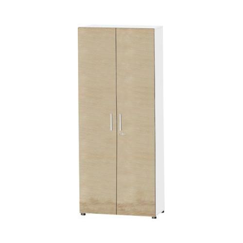 4250510813287 - Select Schrank SET UP 6 OH abschließbar B 800 x T 420 x H 2196 mm weiß Wildeiche