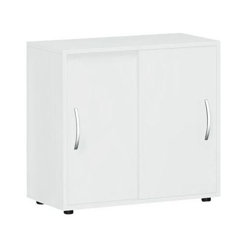 4038933408651 - Schiebetürenschrank PALENQUE 2 Ordnerhöhen 1 Boden B 800 x T 400 x H 752 mm lichtgrau 4038933408651 - Schiebetürenschrank PALENQUE 2 Ordnerhöhen 1 Boden B 800 x T 400 x H 752 mm lichtgrau