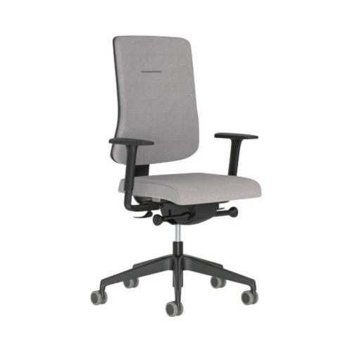 5901747289749 - Bürostuhl NowyStyl UTILA mit Armlehnen Synchronmechanik Muldensitz sitzhöhen- tiefenverstellbar Rückenlehne gepolstert grau grau 5901747289749 - Bürostuhl NowyStyl UTILA mit Armlehnen Synchronmechanik Muldensitz sitzhöhen- tiefenverstellbar Rückenlehne gepolstert grau grau