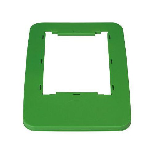 4897020627821 - Deckelrahmen Probbax für Wertstoffsammler Serie MixMatch mit Volumen 60 und 80 l L 325 x B 455 x H 20 mm Polypropylen grün 4897020627821 - Deckelrahmen Probbax für Wertstoffsammler Serie MixMatch mit Volumen 60 und 80 l L 325 x B 455 x H 20 mm Polypropylen grün