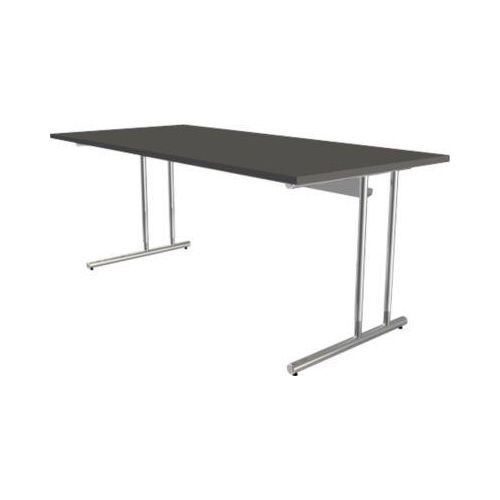 4044917433953 - Schreibtisch 11765213 manuell höhenverstellbar 68 - 82cm (H) 180cmx80cm (BxT) rechteckig anthrazit chrom 4044917433953 Ker 4044917433953 - Schreibtisch 11765213 manuell höhenverstellbar 68 - 82cm (H) 180cmx80cm (BxT) rechteckig anthrazit chrom 4044917433953 Ker