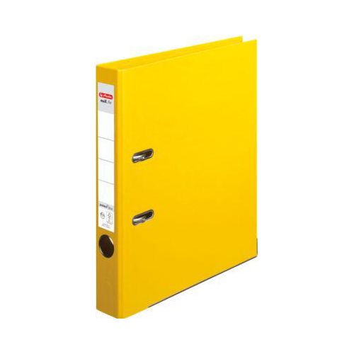 4008110308487 - Ordner maXfile protect plus 10834778 A4 50mm schmal PP vollfarbig gelb 4008110308487 Herlitz