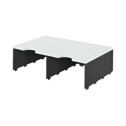 7612176108263 - Sortierstation doc Jumbo mit 2 Fächern C4 grau schwarz Aufbaueinheit 7612176108263 Styro 7612176108263 - Sortierstation doc Jumbo mit 2 Fächern C4 grau schwarz Aufbaueinheit 7612176108263 Styro