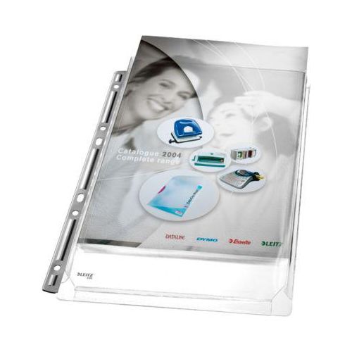 4002432359400 - Prospekthüllen Maxi 4755-30-03 mit Falte mit Einreißschutz mit metallverstärktem Lochrand A4 transluzent genarbt oben offen 3 Stück 4002432359400 - Prospekthüllen Maxi 4755-30-03 mit Falte mit Einreißschutz mit metallverstärktem Lochrand A4 transluzent genarbt oben offen 3 Stück