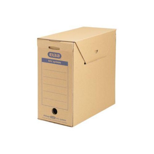 4002030120778 - Archivcontainer tric system 100421091 A4 braun innen 308x158x333cm Wellpappe 4002030120778 6 Stück