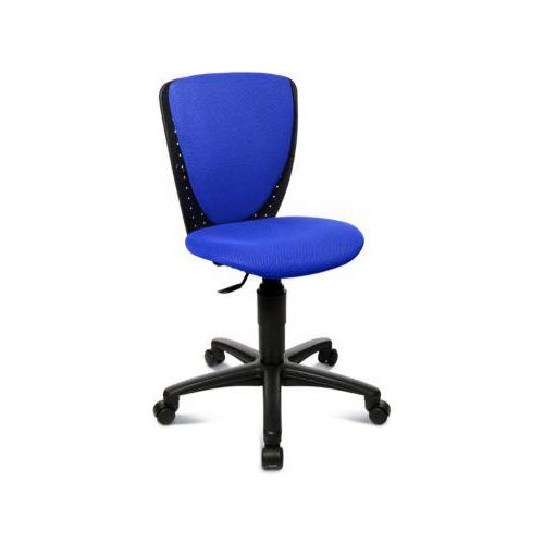 4014296539645 - Kinderdrehstuhl High S´cool ohne Armlehnen Muldensitz 3D-Netz-Rückenlehne blau schwarz