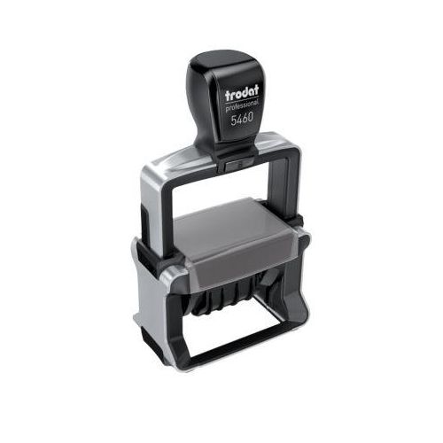 0190084203425 - Datumstempel mit Text individualisierbar 5460 selbstfärbend schwarz mit Logo 1 St -  Nachträglich per Gutschein personalisieren