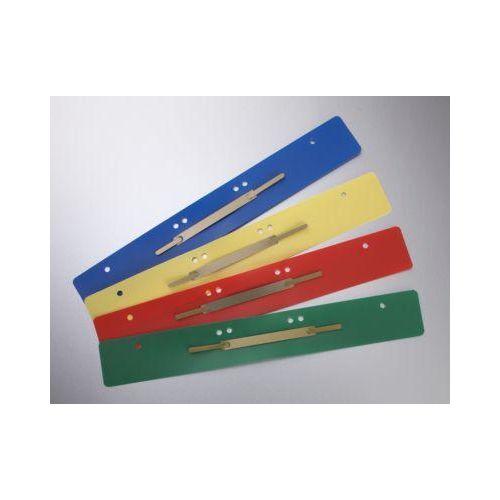 4018924314017 - Heftstreifen lang 3041004000 45x310mm extra lang Kunststoff mit Metalldeckleiste farbig sortiert 4018924314017 100 Stück