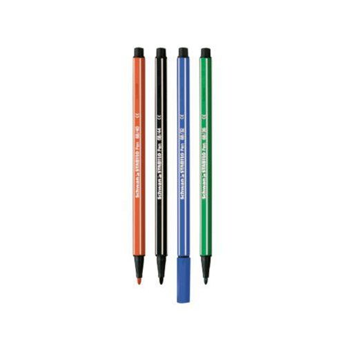 4006381327329 - Blisterpackung mit 10 mittelgroßen Faserschreibern 1mm Stift 68 stabilo 6810 pl