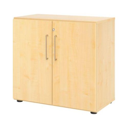 4032062184424 - Schränke Breno 2 OH abschließbar 28 kg je Boden B 800 x T 420 x H 748 mm Ahorn Ahorn