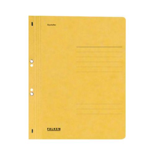4014481502911 - Ösenhefter A4 Amtsheftung kaufmännische Heftung gelb voller Vorderdeckel 4014481502911 Falken 4014481502911 - Ösenhefter A4 Amtsheftung kaufmännische Heftung gelb voller Vorderdeckel 4014481502911 Falken