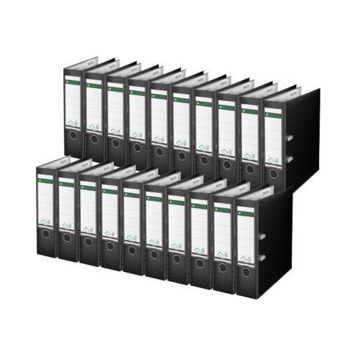 4002432490066 - LEITZ® Ordner 1010 DIN A4 Rückenbreite 80 mm 20 Stück schwarz