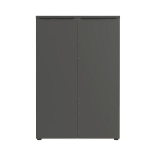 4005949436817 - Aktenschrank Porto 2 Türen und 2 Einlegeböden 3 OH B 810 x T 400 x H 1200 mm graphit